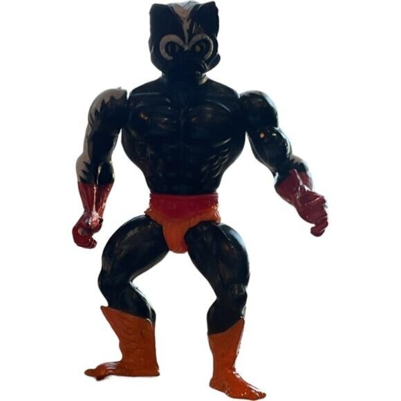 Vintage Mattel MOTU He-Man Stinkor Action Figure Muscles Odor Packed Adventures - Picture 7 of 9